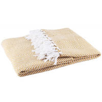 TAKARÓ 150/200 cm  - világossárga, Basics, textil (150/200cm)