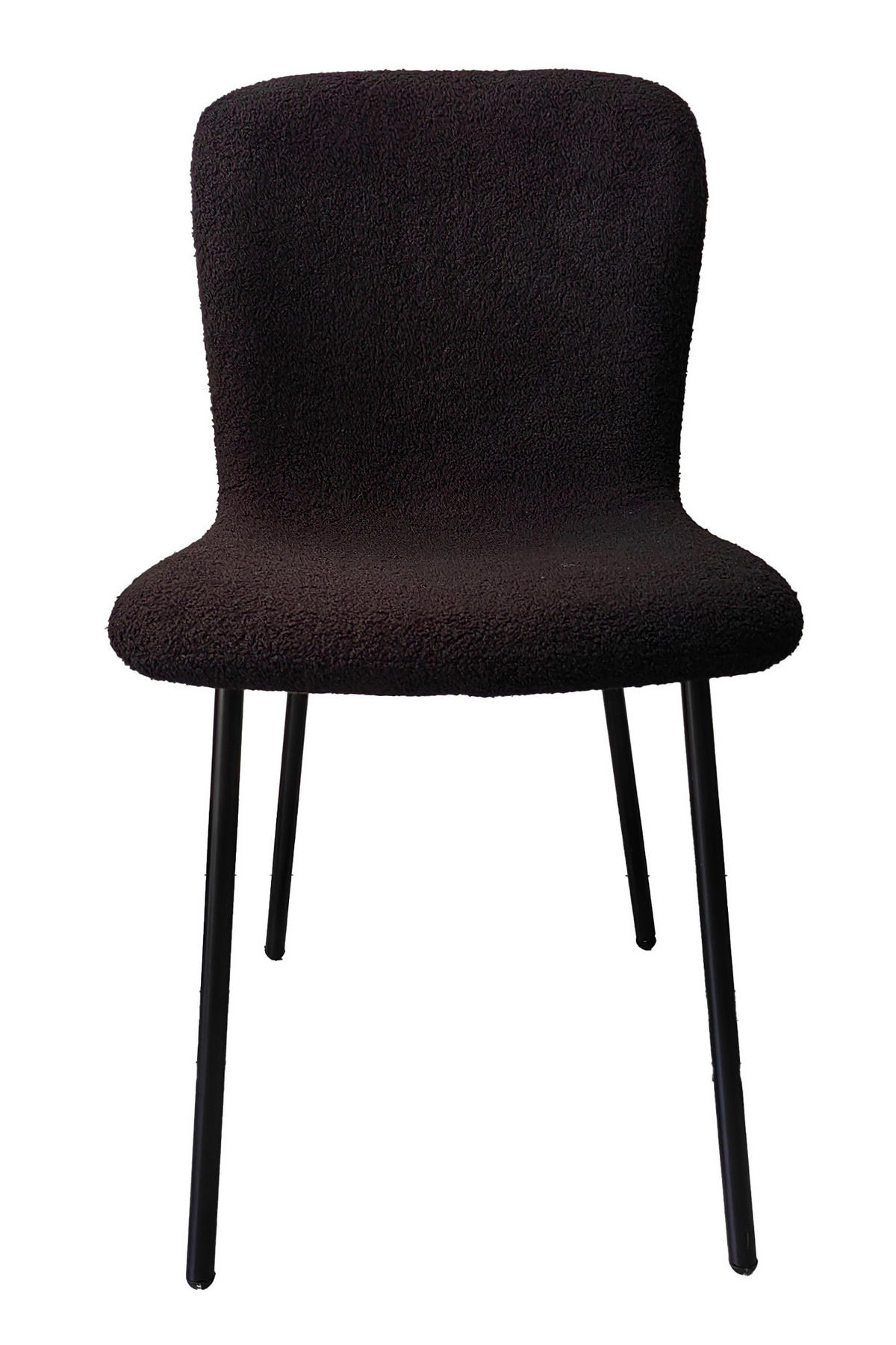SADA STOLIČIEK 4 kus - čierna, Modern, kov/textil (44/79/52cm) - Livetastic