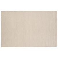 FLACHWEBETEPPICH 160/230 cm Weiß  - Weiß, LIFESTYLE, Textil (160/230cm) - P & B