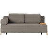 SCHLAFSOFA in Holz, Textil Taupe  - Taupe/Naturfarben, Design, Holz/Textil (211/88/102cm) - Niels Andersson
