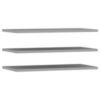 SADA VKLÁDACÍCH POLIC, šedá, 82,9/2,2/42 cm - šedá, Design, kompozitní dřevo (82,9/2,2/42cm) - Carryhome