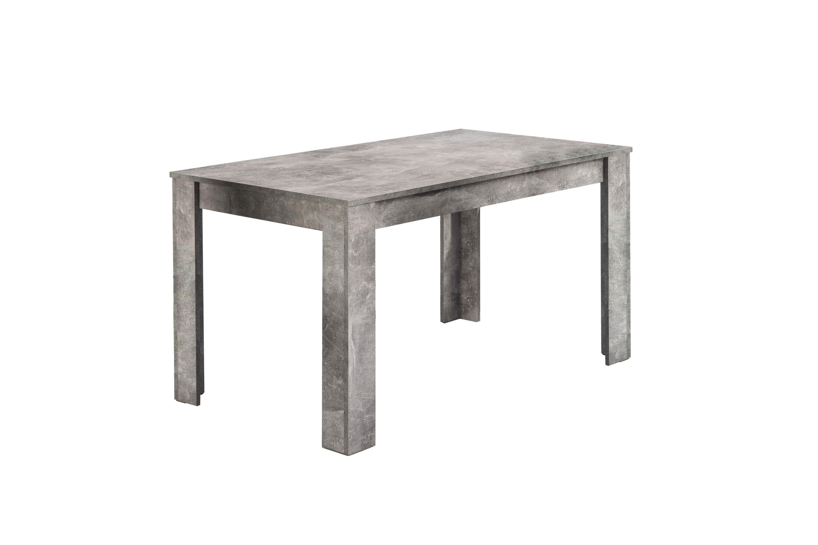ESSTISCH 140/80/75 cm Nachbildung  Holzwerkstoff in verschiedenen Größen erhältlich, in verschiedenen Holzdekoren erhältlich Grau  - Grau, MODERN, Holzwerkstoff (140/80/75cm) - MID.YOU