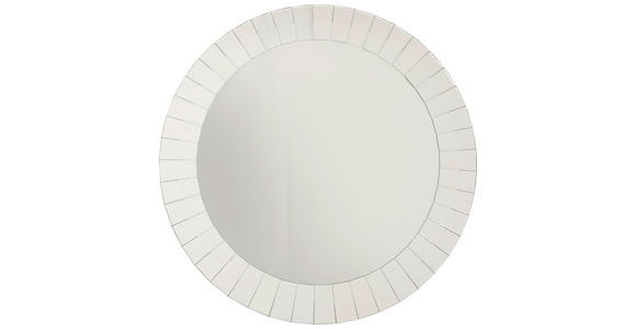 WANDSPIEGEL Silberfarben - Silberfarben, Trend, Glas/Holzwerkstoff (90/90/1,9cm) - Xora