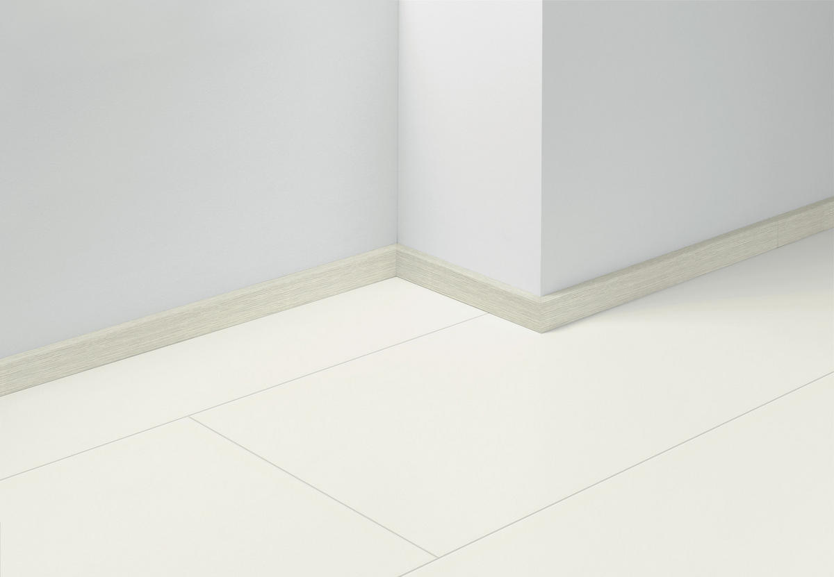 SOCKELLEISTE - Eichefarben/Hellgrau, Basics, Holzwerkstoff (220/1,6/4cm) - Parador