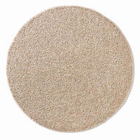 HOCHFLORTEPPICH 120 cm Venezia Beige rund  - Beige, KONVENTIONELL, Textil (120cm) - Novel