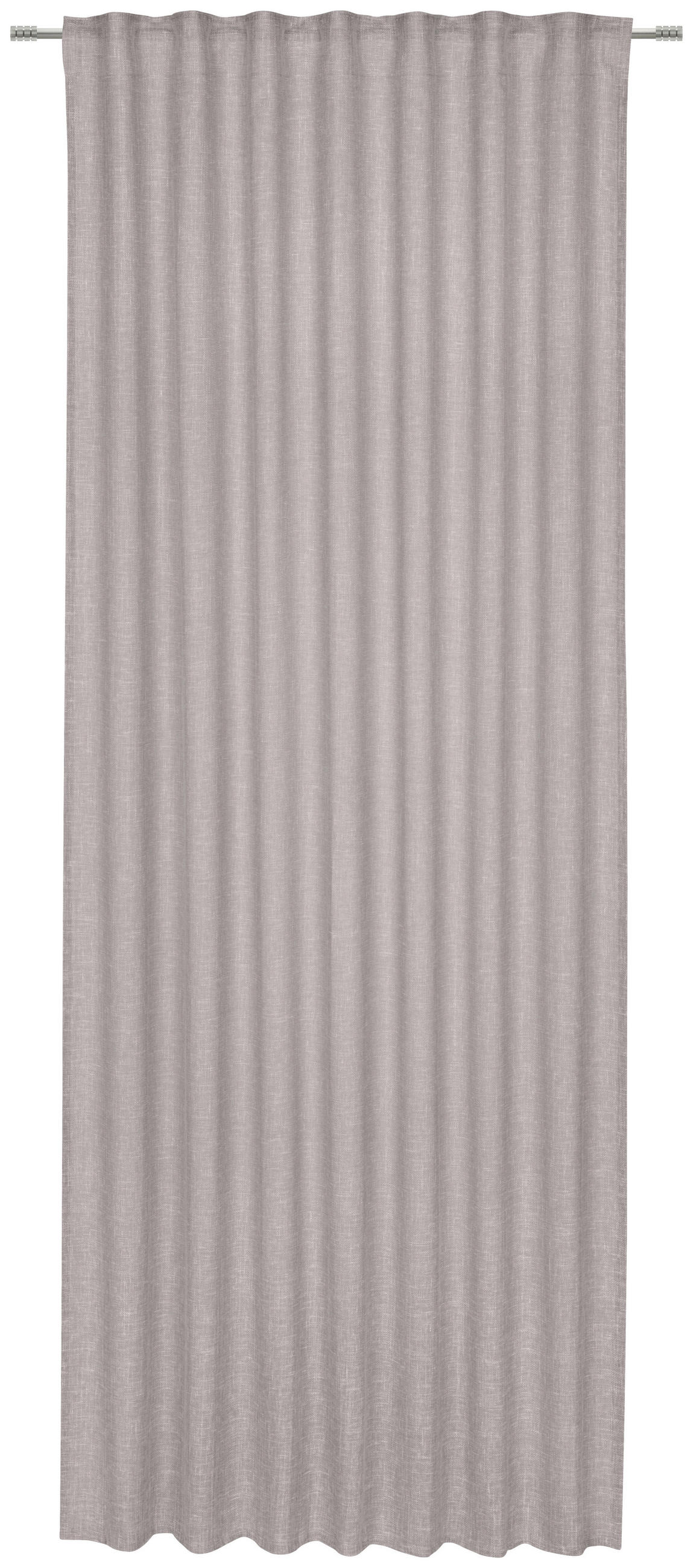 FERTIGVORHANG halbtransparent  - Anthrazit, Trend, Textil (140/260cm) - Dieter Knoll