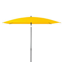SONNENSCHIRM  230/190 cm  - Anthrazit/Gelb, Basics, Textil/Metall (230/190cm) - Doppler