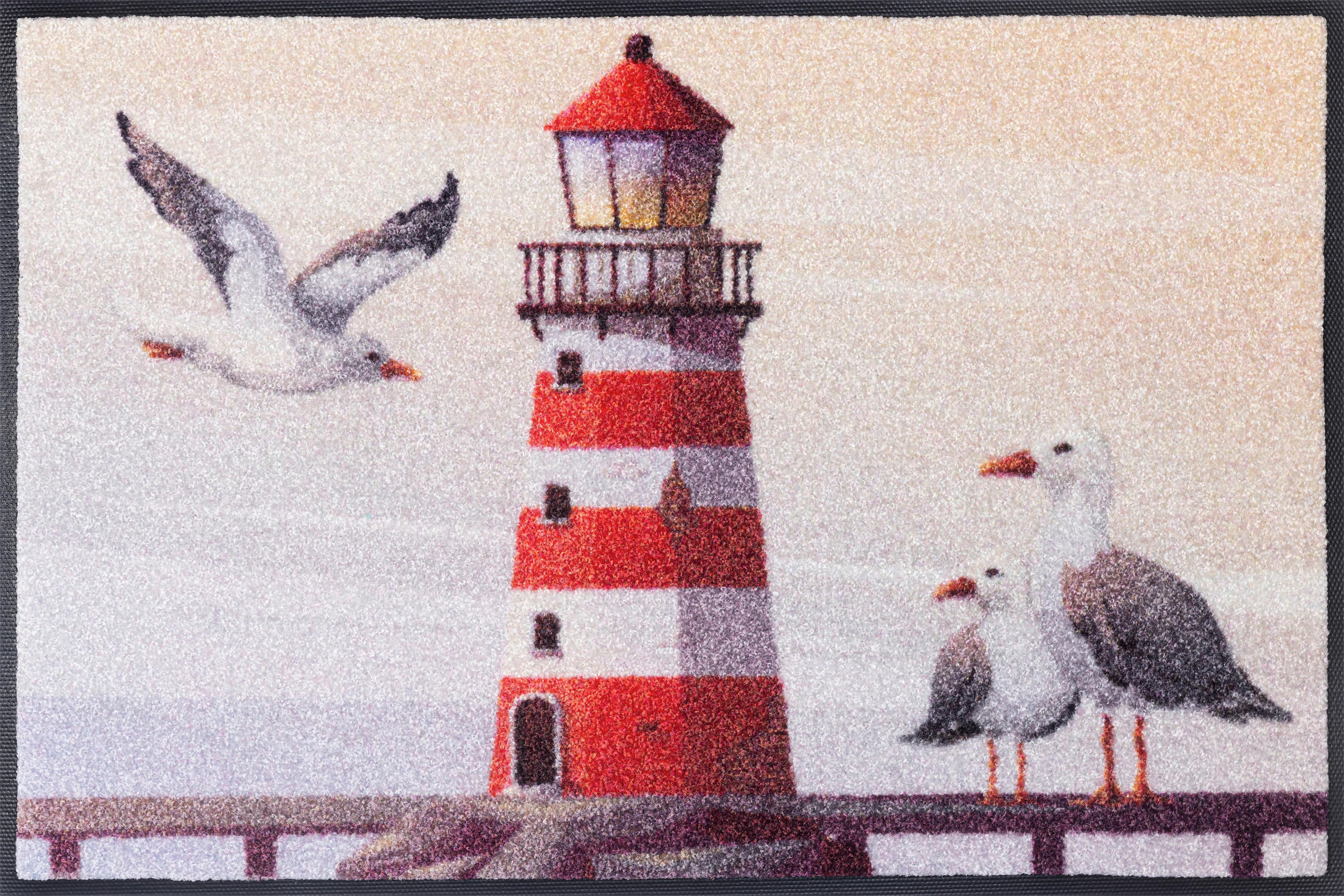 wash+dry FUßMATTE Shoreside Beige 50x75 cm
