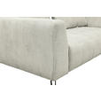 BIGSOFA  in Cord Naturfarben  - Schwarz/Naturfarben, KONVENTIONELL, Textil/Metall (246/100/116cm) - Carryhome