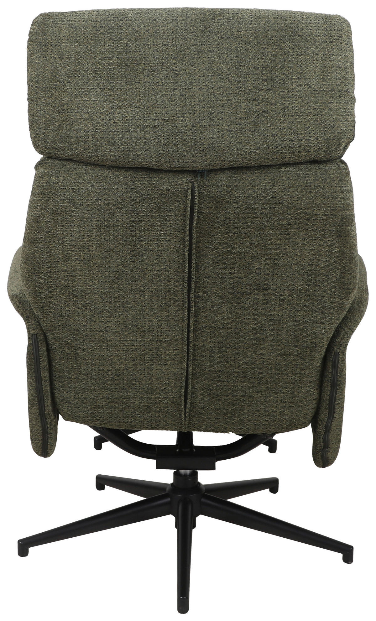 RELAXFÅTÖLJ SET i vävt tyg grön  - grön/svart, Design, metall/textil (74/106-96/72-101cm) - Carryhome