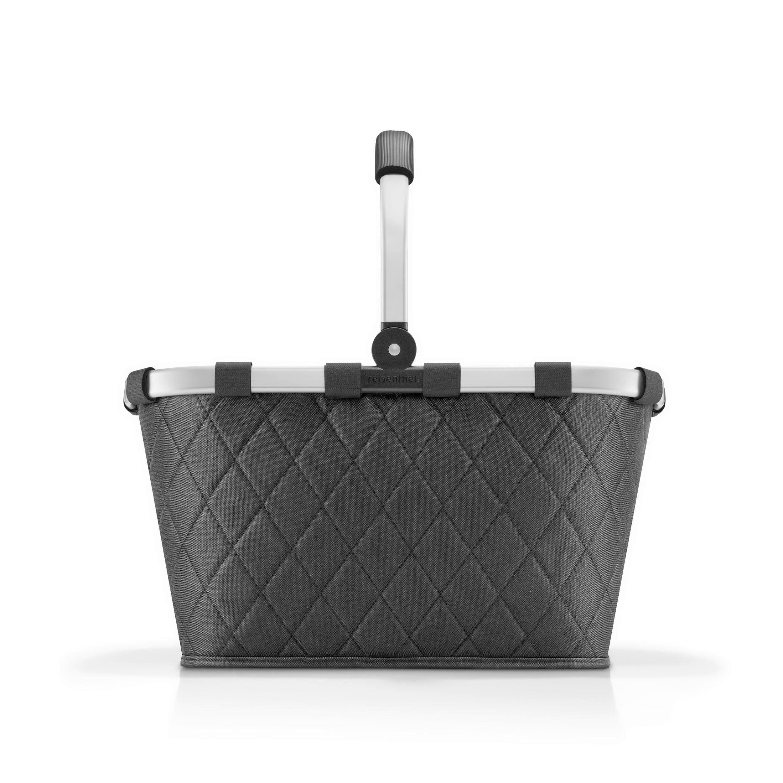 BEVÁSÁRLÓKOSÁR  - fekete, Basics, textil (49/29/28cm) - Reisenthel