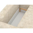ECKSOFA in Webstoff Naturfarben  - Schwarz/Naturfarben, KONVENTIONELL, Kunststoff/Textil (270/192cm) - Carryhome