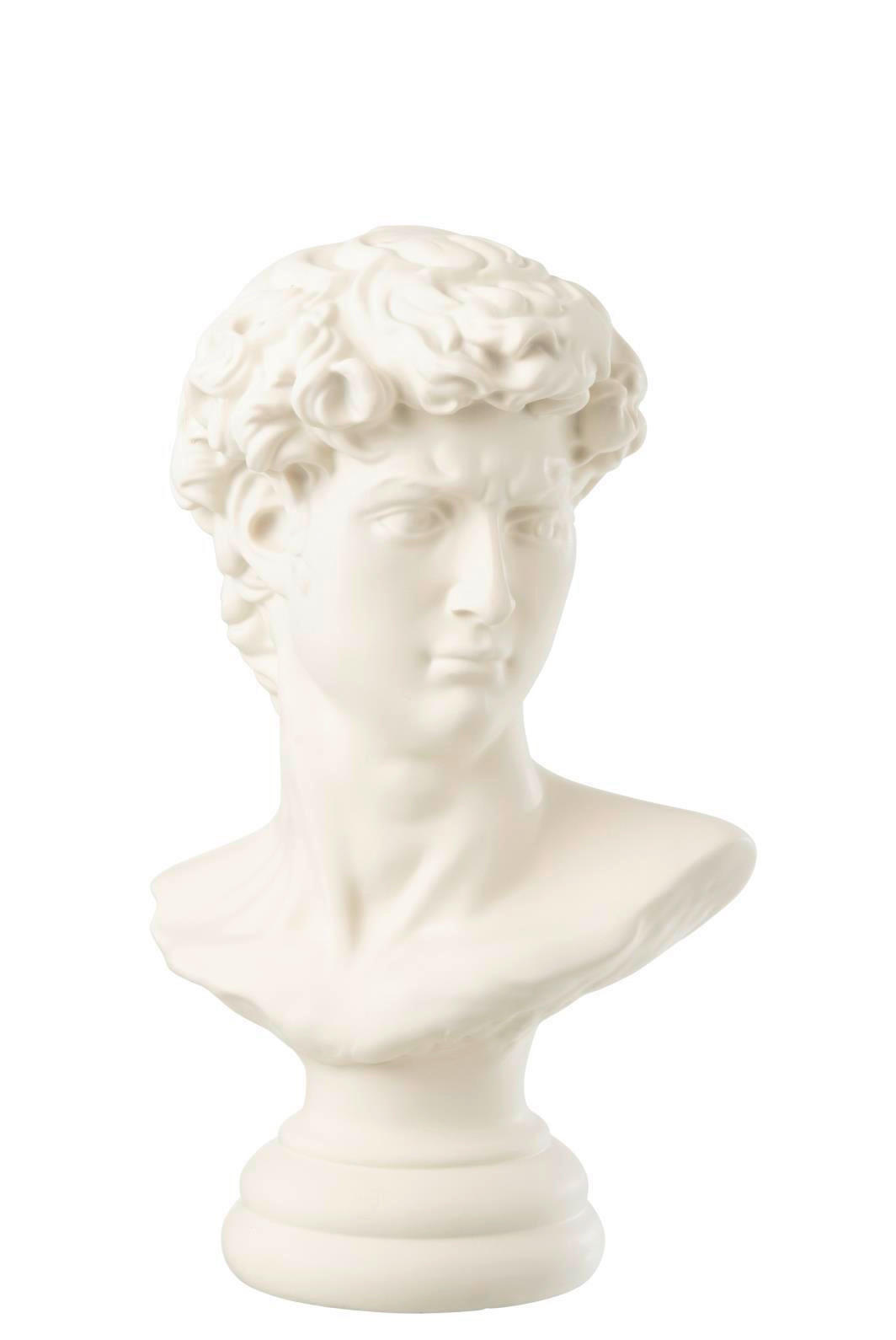 DEKOBÜSTE - Weiss, Basics, Kunststoff (31/24/51,5cm) - Ambia Home