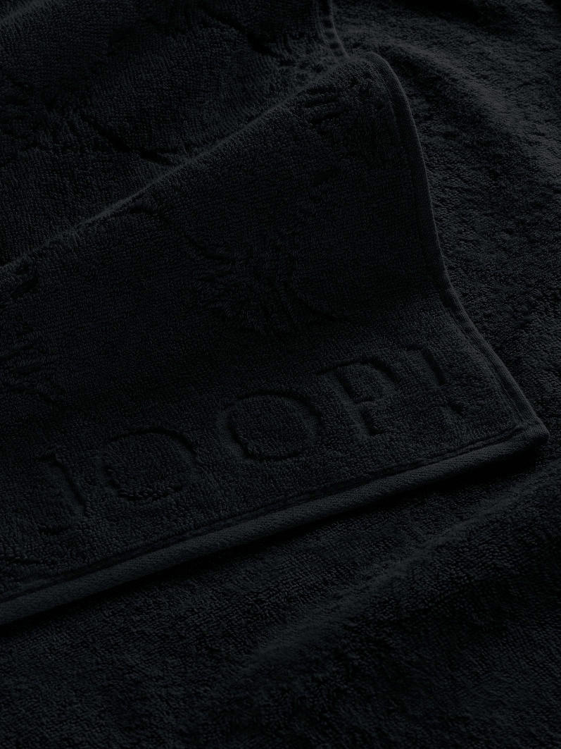 GÄSTETUCH Uni Cornflower Schwarz 30/50 cm  - Schwarz, Basics, Textil (30/50cm) - Joop!