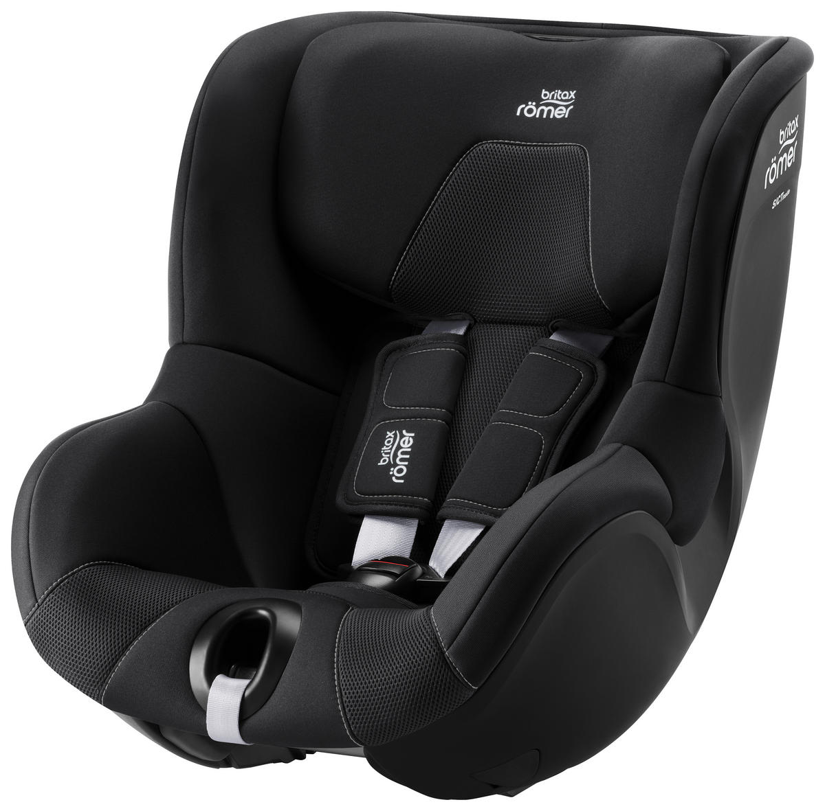 REBOARDER-KINDERSITZ DUALFIX PRO M  - Schwarz, Basics (44/48/74cm) - Britax Römer