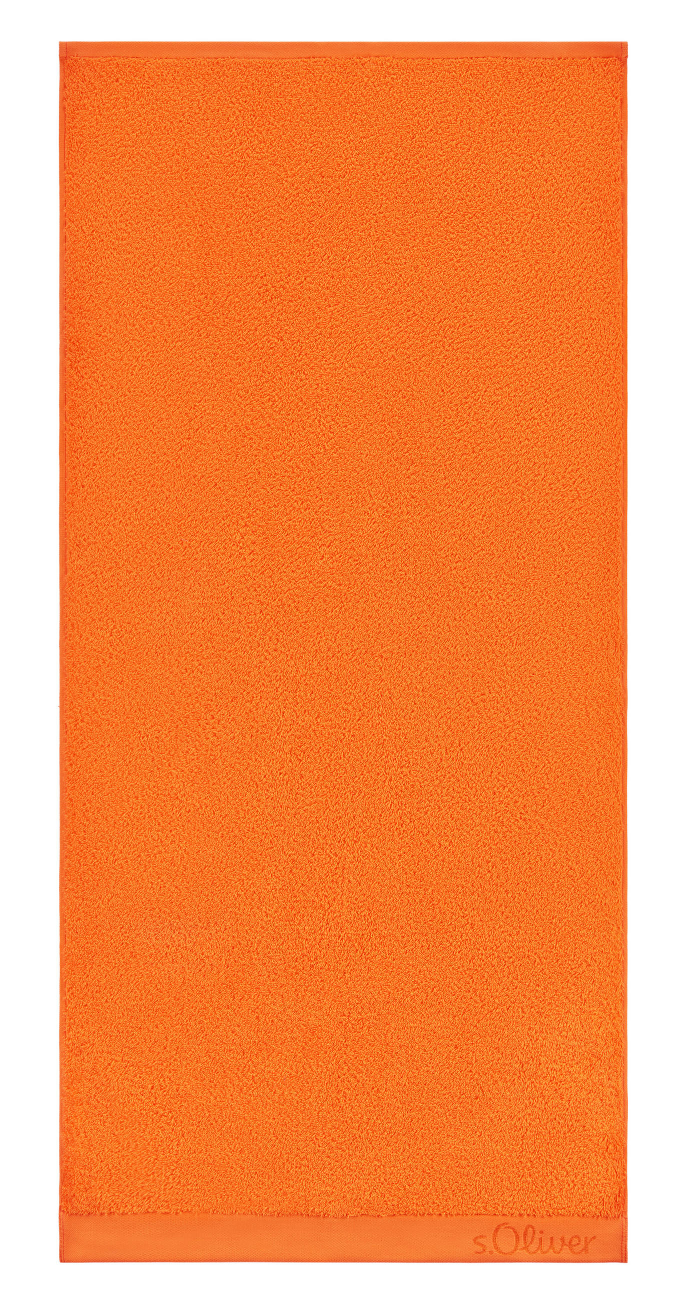 HANDTUCH s.Oliver Orange  - Orange, Trend, Textil (50/100cm) - S. Oliver