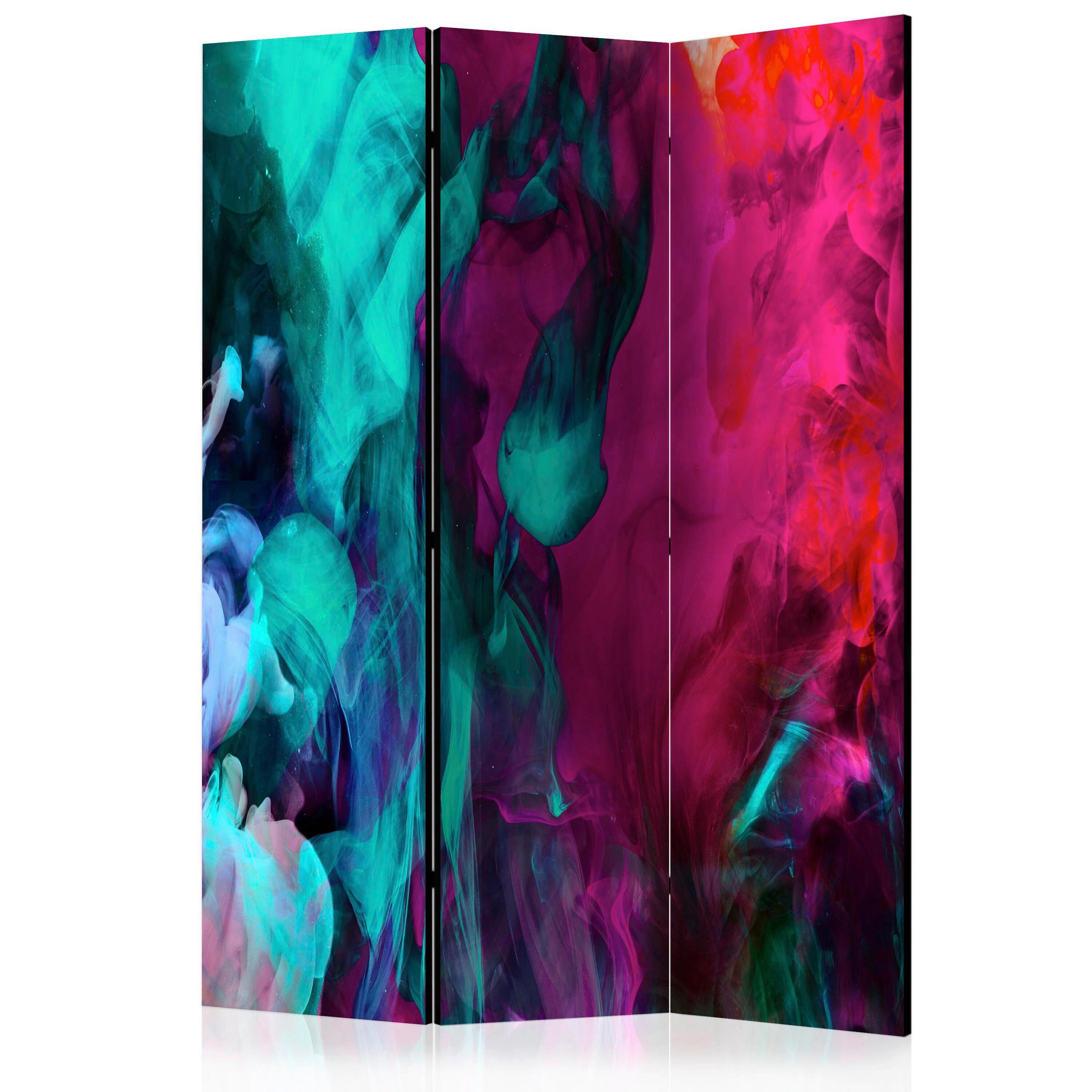 artgeist Paravent Rot, Mintgrün 135x172x3 cm