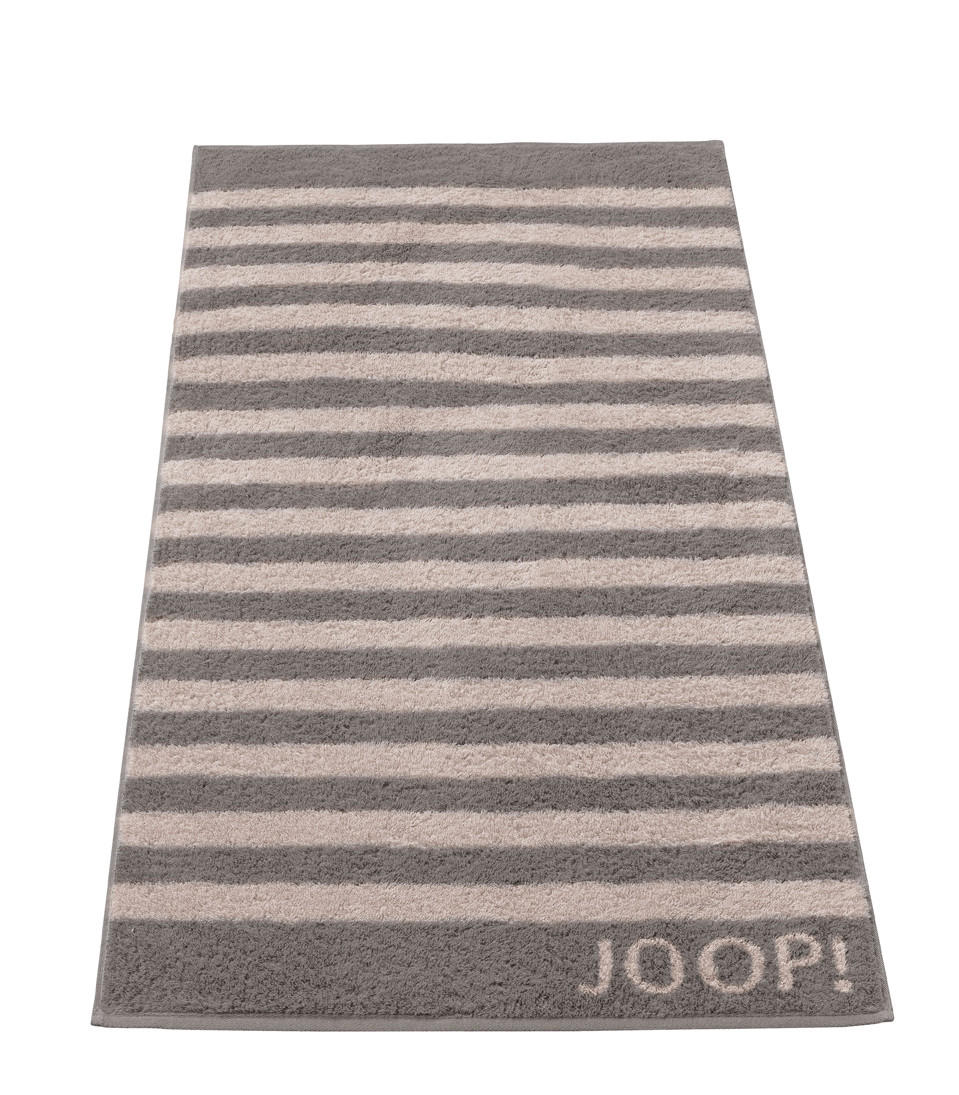 HANDTUCH Classic Stripes  - Graphitfarben/Grau, Basics, Textil (50/100cm) - Joop!