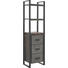 REGAL in Braun - Braun, Design, Holz/Metall (55/200/40cm) REGAL in Braun - Braun, Design, Holz/Metall (55/200/40cm)