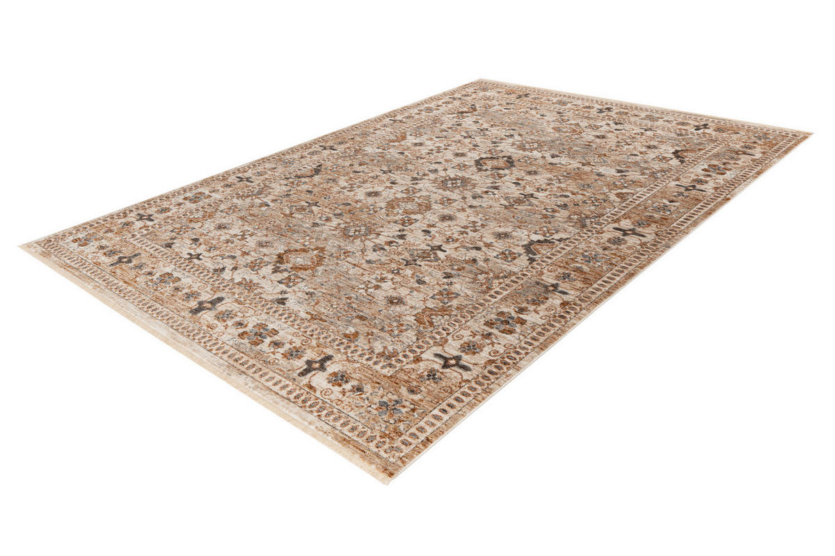 FLACHWEBETEPPICH 120/170 cm Beige  - Beige, Design, Textil (120/170cm) - Obsession