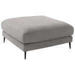 HOCKER in Textil Sandfarben  - Sandfarben/Schwarz, Design, Textil/Metall (120/43/90cm) - Dieter Knoll