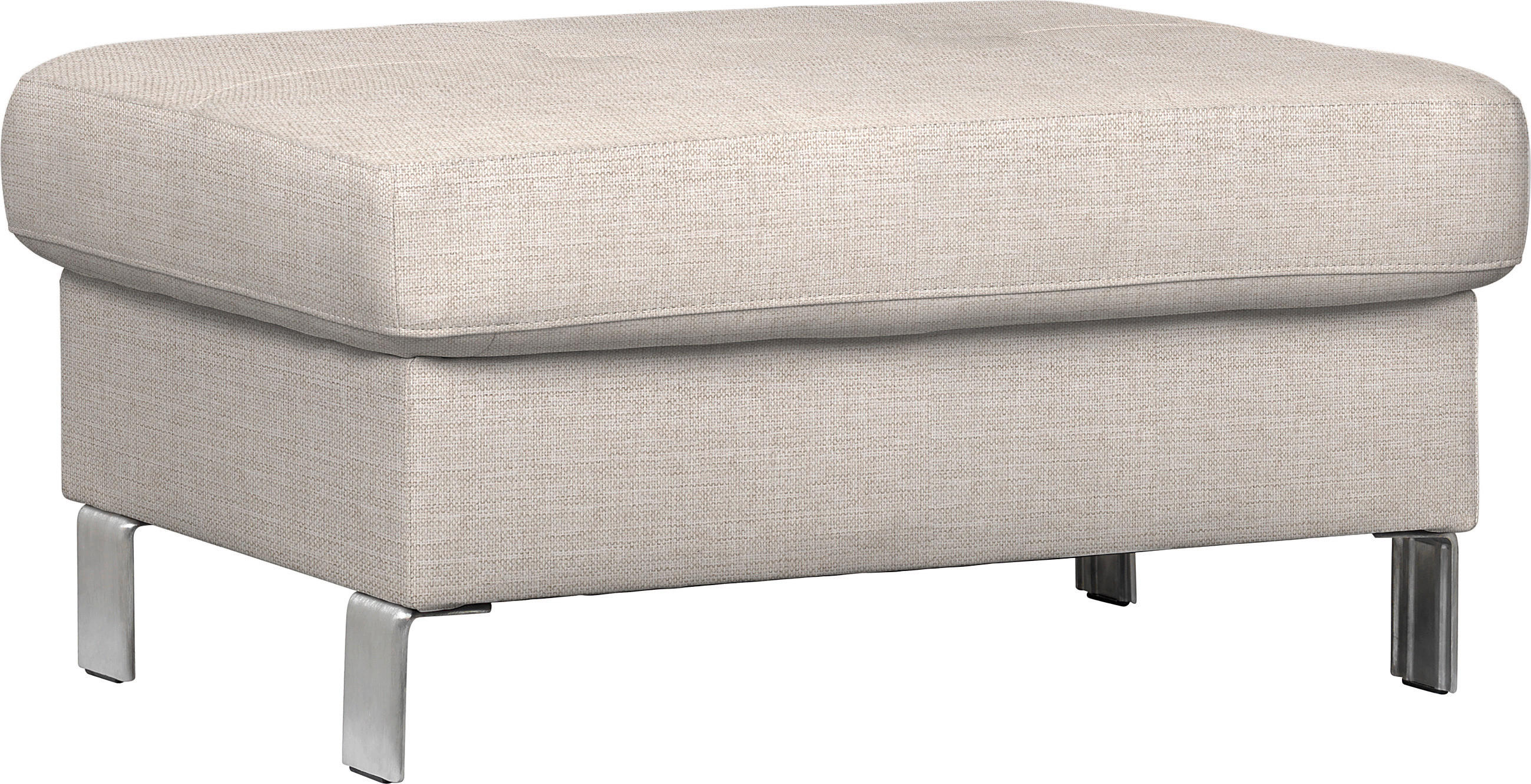 PALL i textil beige  - beige/kromfärg, Design, metall/textil (90/44/73cm) - Xora