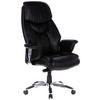 CHEFSESSEL Lederlook Schwarz  - Schwarz, MODERN, Kunststoff/Textil (63/140/52cm) - MID.YOU