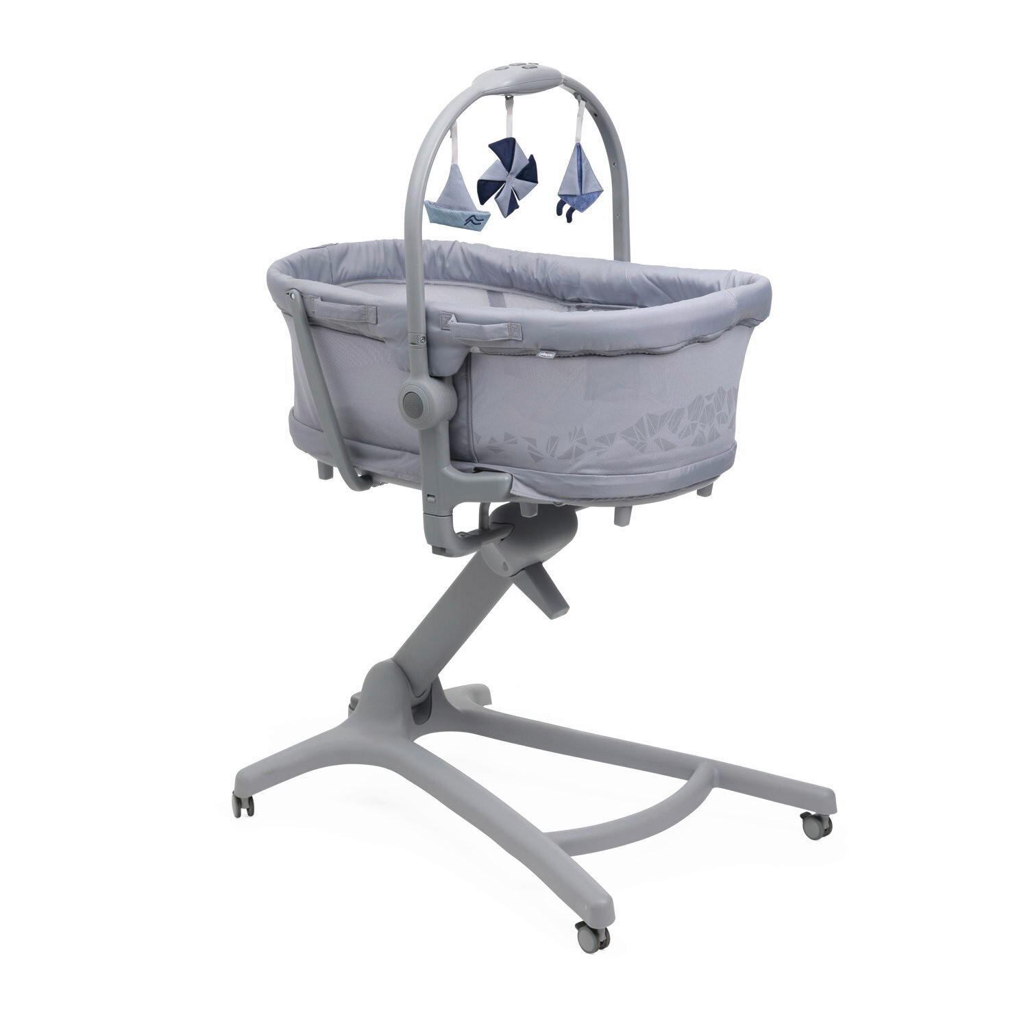STUBENWAGEN BABY HUG PRO  Grau  - Grau, Basics (85/60/88-122cm) - Chicco