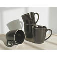 KAFFEEBECHERSET Bastia mocha 4-teilig  - Mokka, Trend, Keramik - Novel