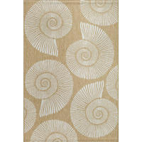 OUTDOORTEPPICH für Terrasse und Balkon 140/200 cm Regina Maritim Naturfarben  - Naturfarben, Design, Textil (140/200cm) - Ambia Garden