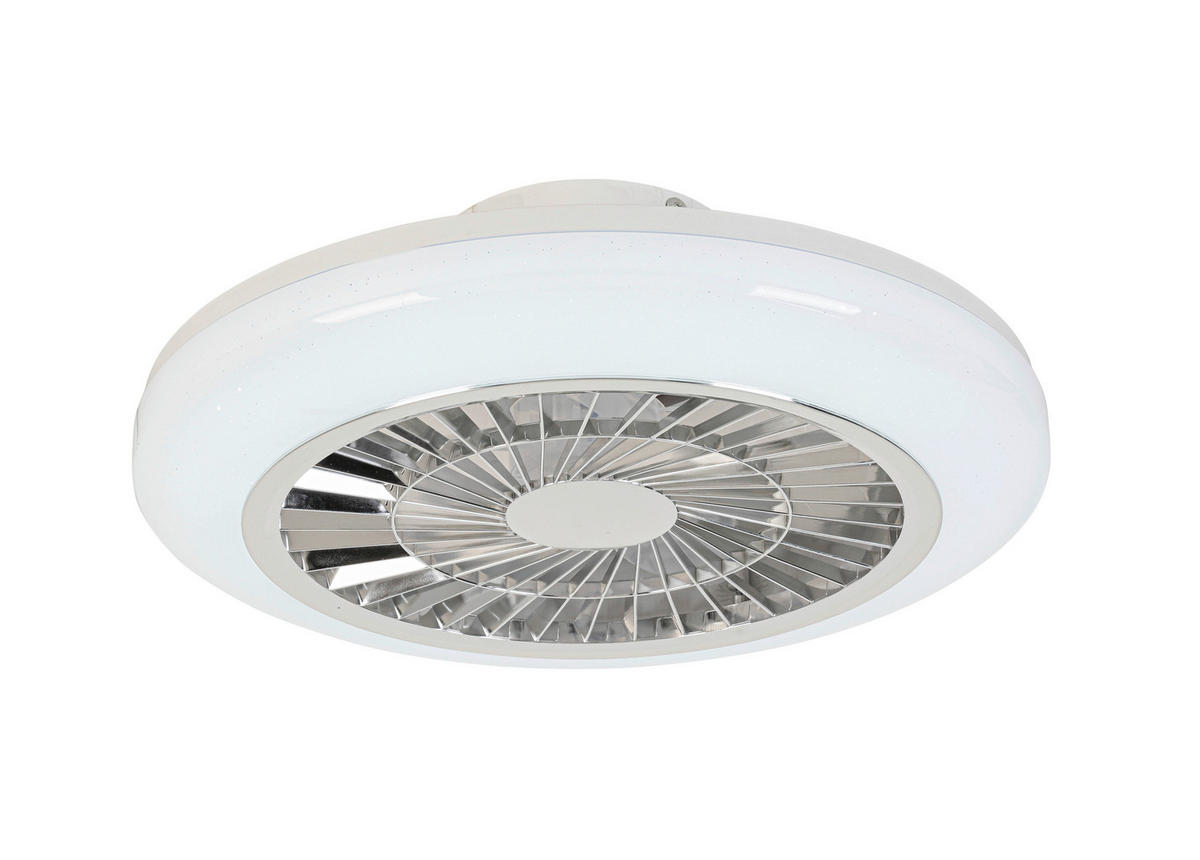 VENTILATOR STROPNI  - bijela/prozirno, Trend, plastika (45/16cm) - Novel