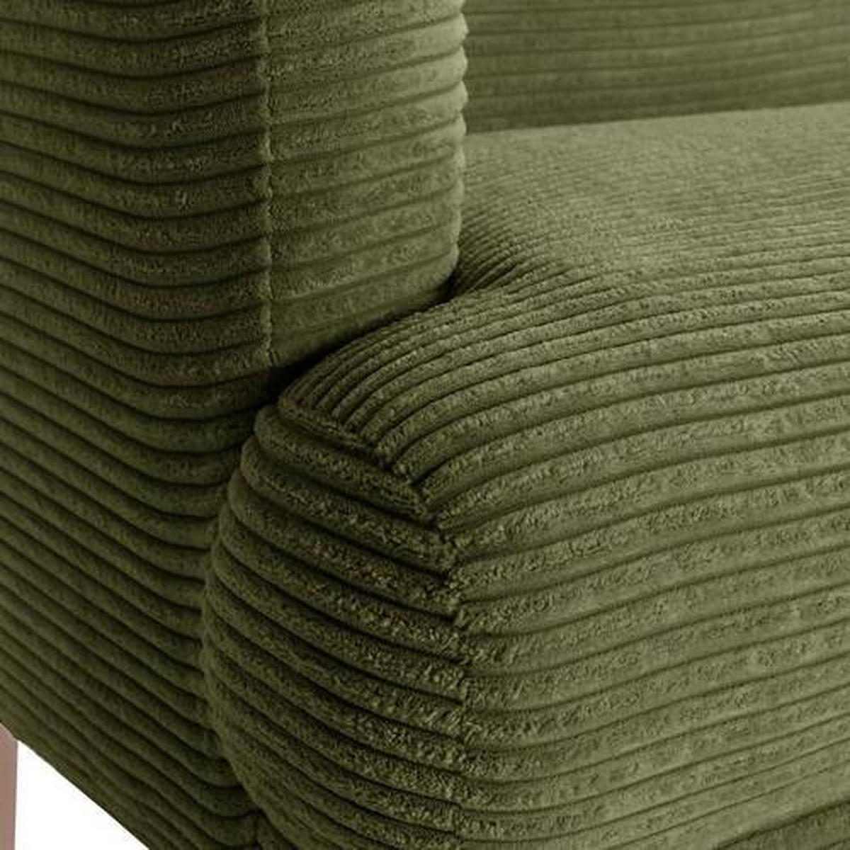 SITZBANK in Textil Eichefarben, Dunkelgrün  - Dunkelgrün/Eichefarben, Design, Holz/Textil (170/83/70cm) - Landscape
