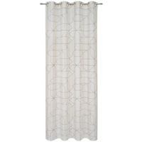ÖSENVORHANG blickdicht  - Beige/Grau, Design, Textil (140/245cm) - Esposa