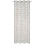 ÖSENVORHANG blickdicht  - Beige/Grau, Design, Textil (140/245cm) - Esposa