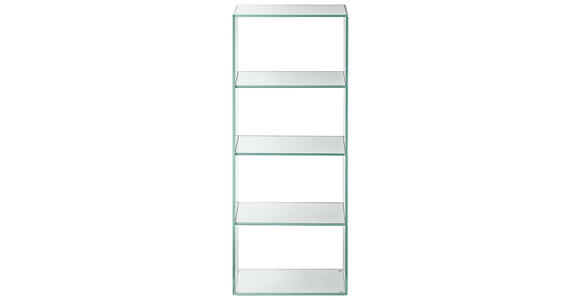 REGAL  40/99/30 cm Transparent  - Transparent, Design, Glas (40/99/30cm) - Xora