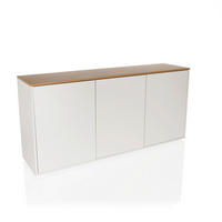 SIDEBOARD  in 160/76/40 cm  - Eichefarben/Weiß, MODERN, Holzwerkstoff (160/76/40cm) - MID.YOU