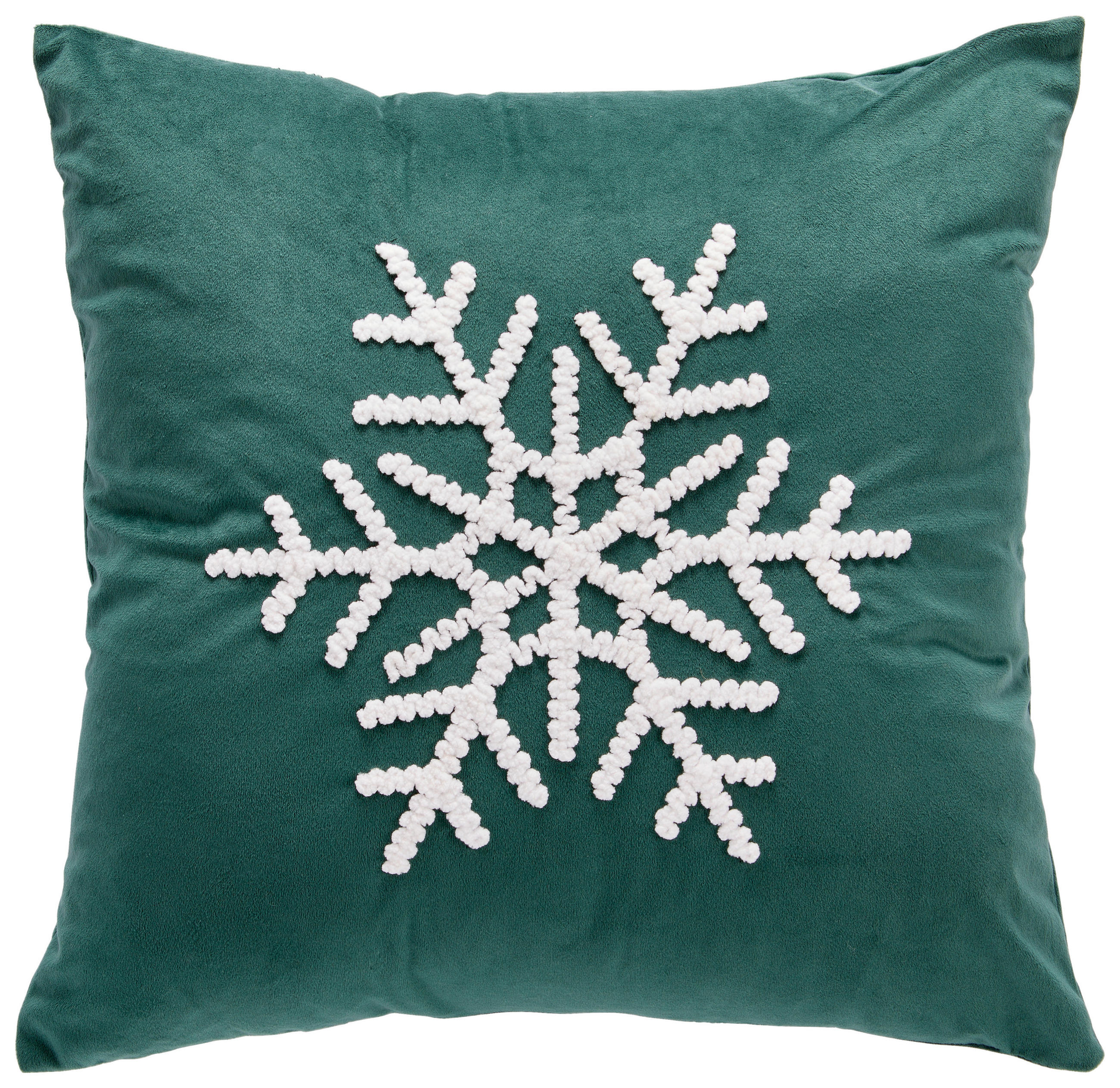 KISSENHÜLLE 45/45 cm  - Grün, KONVENTIONELL, Textil (45/45cm) - X-Mas