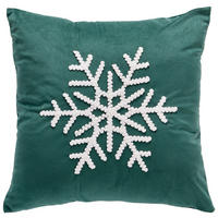 KISSENHÜLLE 45/45 cm  - Grün, KONVENTIONELL, Textil (45/45cm) - X-Mas