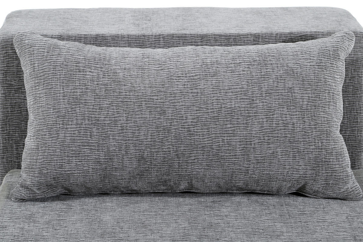 SOFAELEMENT in Leinenoptik Hellgrau  - Hellgrau, Design, Textil (82/64/95cm) - P & B