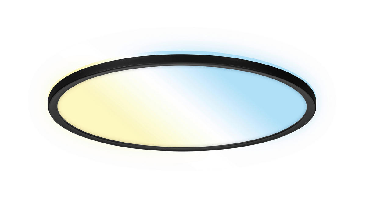 LED-PANEEL 42/2.9 cm   - Schwarz, Design, Kunststoff (42/2.9cm) - Briloner