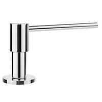 SPÜLMITTELSPENDER  - Chromfarben, Basics, Metall (4,5/8/12,7cm) - Blanco