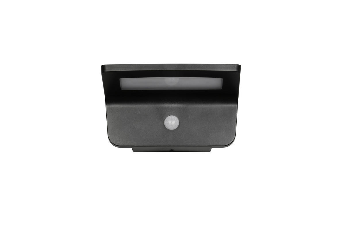 AUSSENWANDLEUCHTE - Schwarz, Design, Kunststoff (10/20/13,5cm)