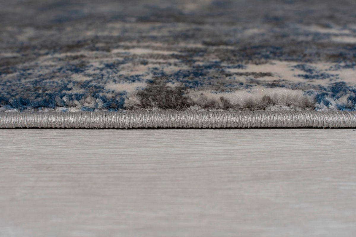 WEBTEPPICH 200/290 cm Wonderlust Blau  - Blau, KONVENTIONELL, Textil (200/290cm)