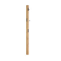 GARDEROBENLEISTE  in Eichefarben  - Eichefarben, KONVENTIONELL, Holzwerkstoff (7/185/7cm)