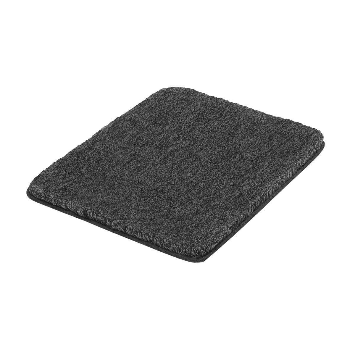 BADTEPPICH Schwarz 55/65 cm  - Schwarz, Basics, Kunststoff/Textil (55/65cm) - Kleine Wolke