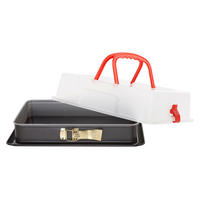 OTVÁRACIA FORMA  38/25 cm - priehľadné/čierna, Basics, kov (38/25cm) - Dr.Oetker