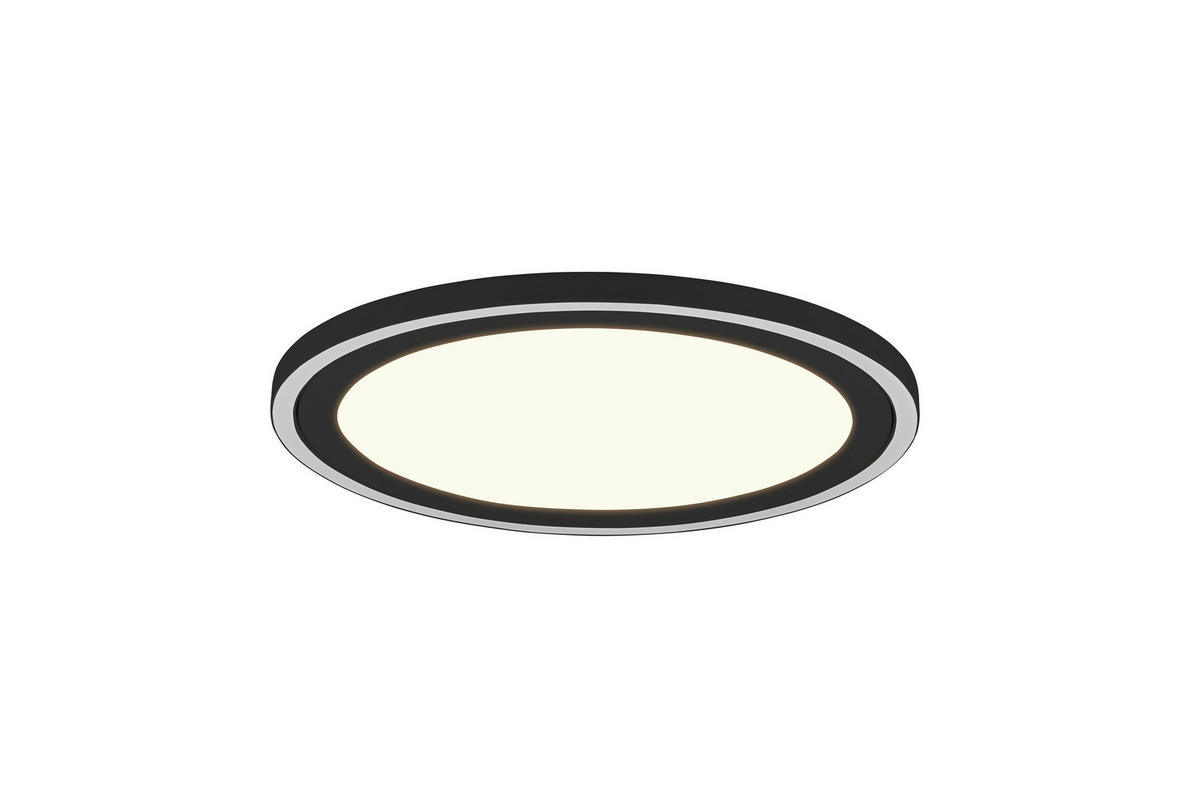 LED-TAKLAMPA CARUS 43 cm  - svart, Basics, plast (43cm)