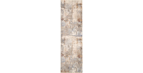 WEBTEPPICH 68/230 cm Creme, Hellgrau  - Creme/Hellgrau, LIFESTYLE, Textil (68/230cm) - Novel
