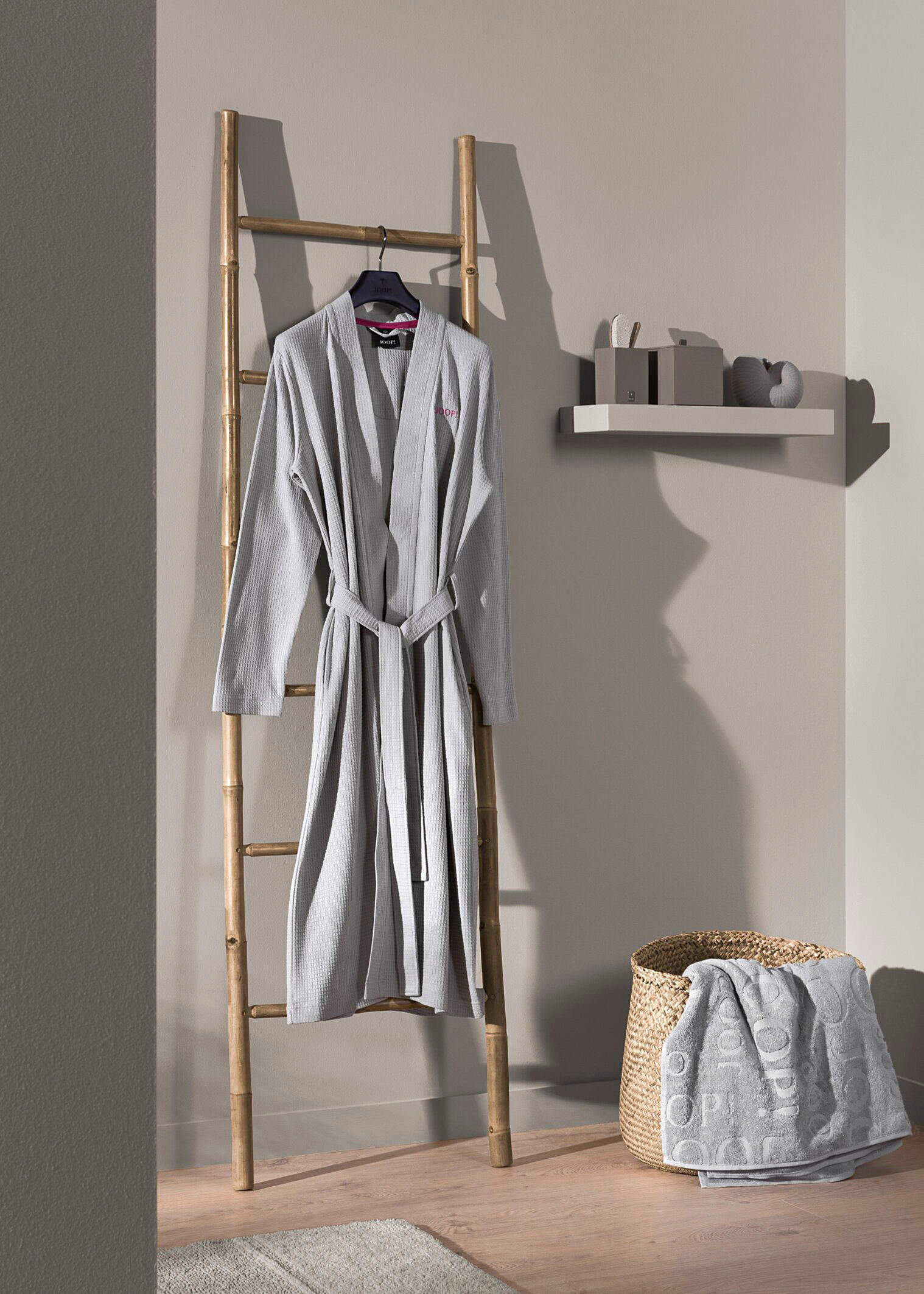 BADEMANTEL 32/34 Damen  - Grau, Basics, Textil (32/34null) - Joop!