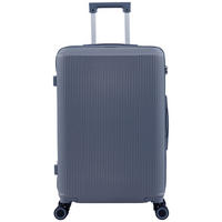 REISEKOFFER Grau  - Grau, Design, Kunststoff (34,5/54/22cm) - Schneiders